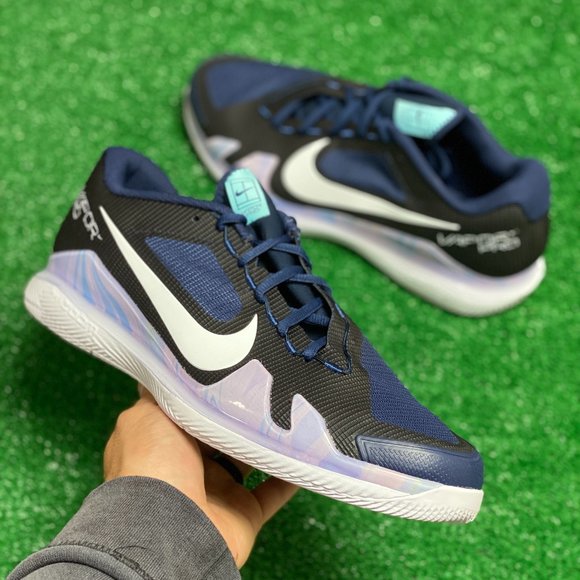 Nike Other - Nike Court Air Zoom Vapor Pro HC Mens Tennis Shoes Blue CZ0220-401 VNDS Sz 12.5